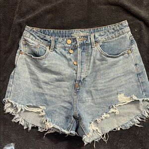Wild Fable Distressed Blue Jean Shorts